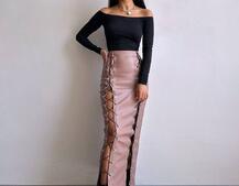 Комплект: топ + спідниця міді Комплект: топ + спідниця міді | PUSHKA SHOP