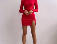 Сукня міні з підплічниками | PUSHKA SHOP