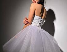 Комплект: корсет, декорований стразами  +  пишна фатинова спідниця | PUSHKA SHOP