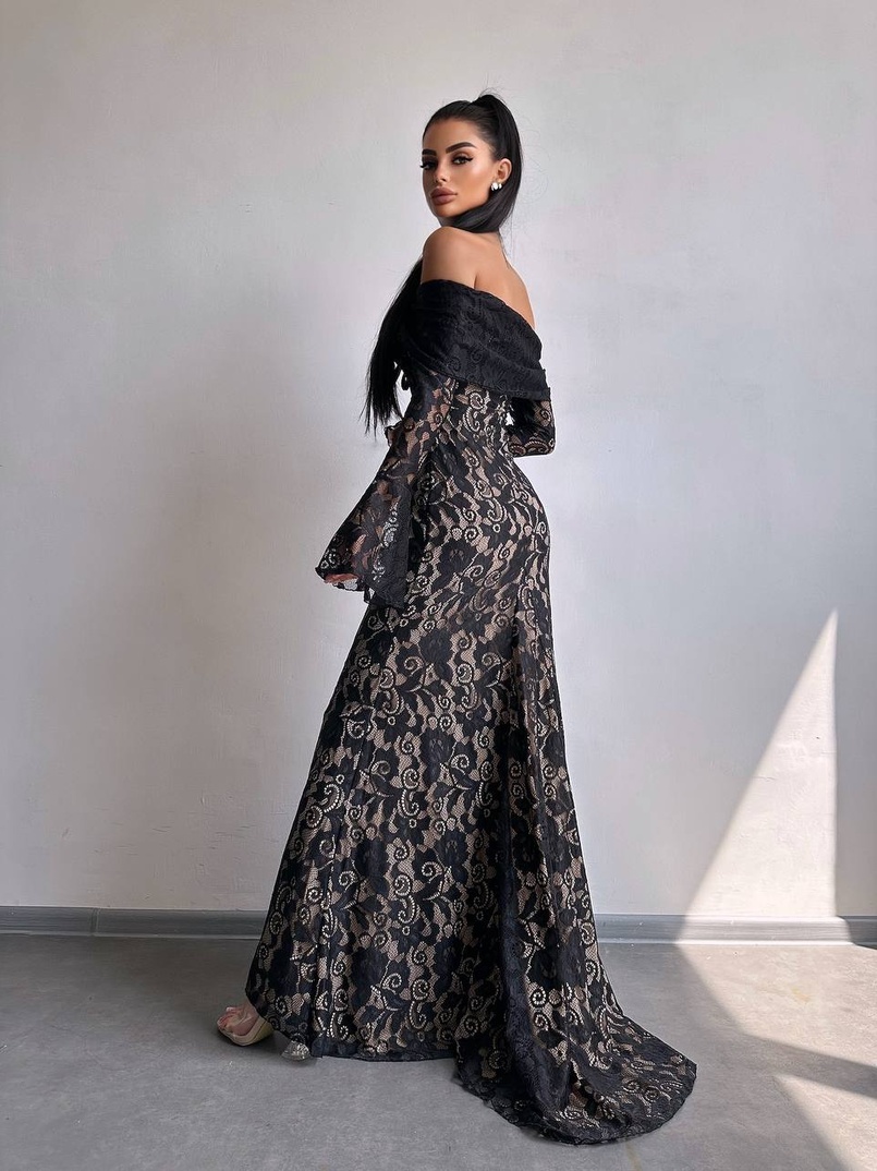 Мереживна сукня максі   Мереживна сукня максі   | PUSHKA SHOP