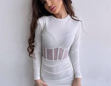 Сукня-міні  з елементами корсету  Довжину спідниці можна регулювати  Сукня-міні  з елементами корсету  Довжину спідниці можна регулювати  | PUSHKA SHOP