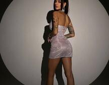 Сяючий комплект: корсет + спідниця Сяючий комплект: корсет + спідниця | PUSHKA SHOP