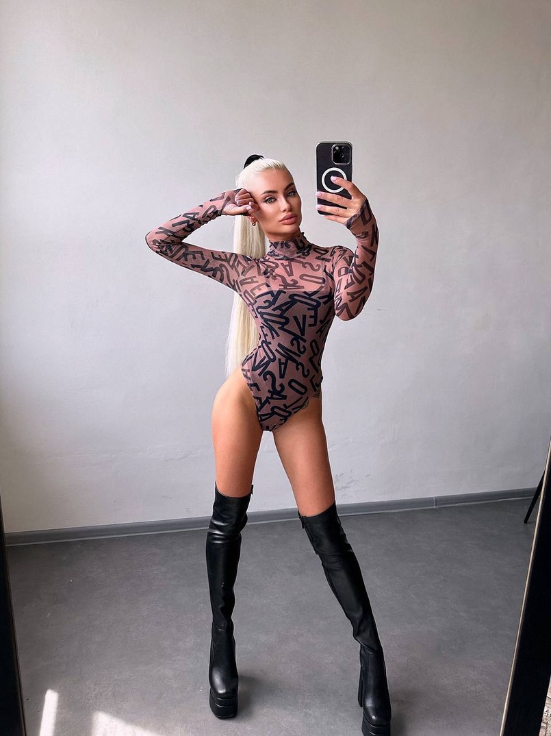 Боді з принтом Боді з принтом | PUSHKA SHOP