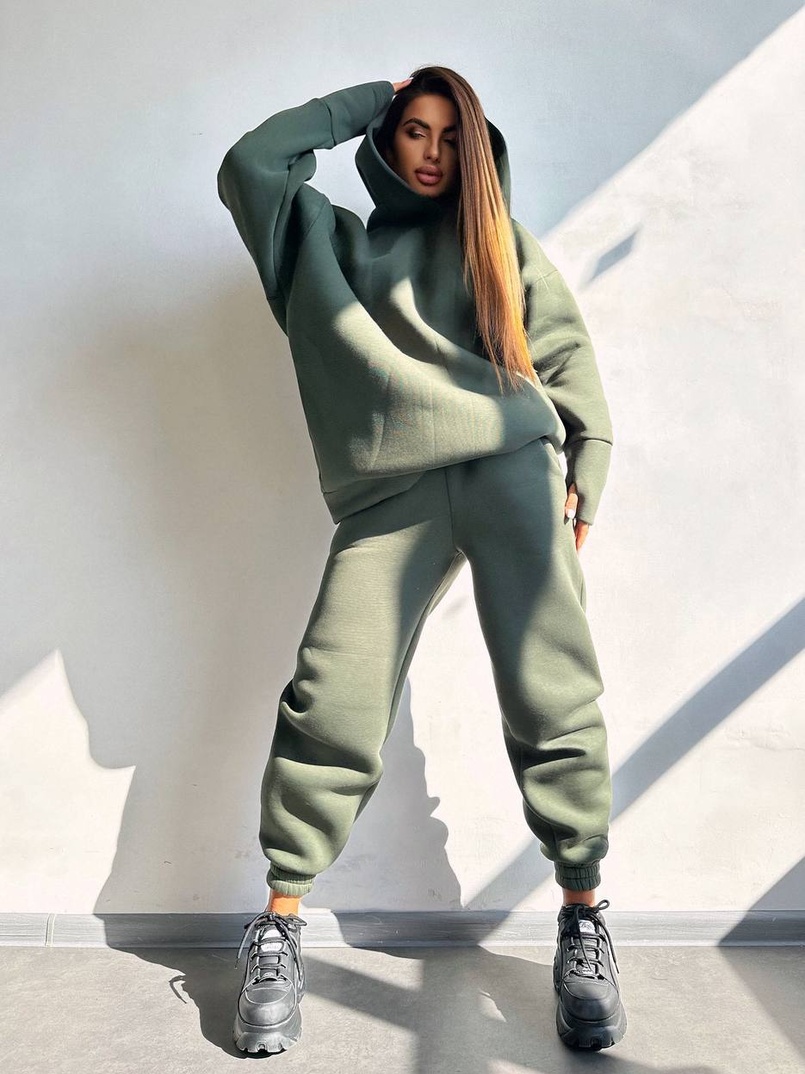 Теплий комплект: худі + спортивні штани | PUSHKA SHOP
