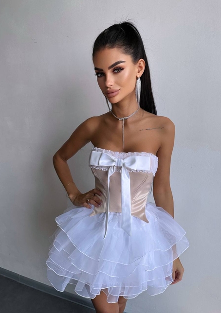 Комплект: корсет + пишна спідниця міні  | PUSHKA SHOP