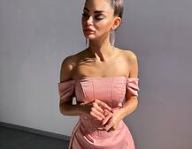 Комплект: корсет + спідниця максі з драпіруванням Комплект: корсет + спідниця максі з драпіруванням | PUSHKA SHOP