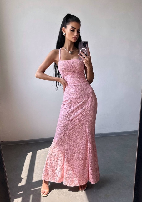 Мереживна сукня максі   | PUSHKA SHOP