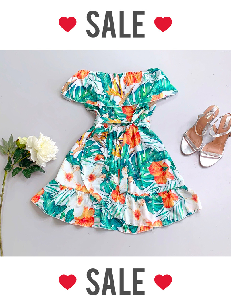 Цветочное платье Цветочное платье | PUSHKA SHOP