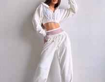 Велюровий комплект декорований стразами( бомбер+ рукавички+ штани + трусики) | PUSHKA SHOP