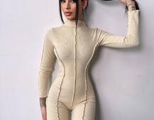 Трикотажний комбінезон у стилі «Печворк» Трикотажний комбінезон у стилі «Печворк» | PUSHKA SHOP