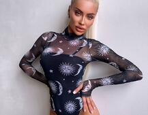 Боді з принтом   | PUSHKA SHOP