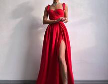 Сукня максі із чашечками та корсетним верхом | PUSHKA SHOP