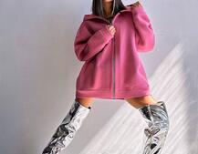 Трендове худі over size із сяючими стразами  Трендове худі over size із сяючими стразами  | PUSHKA SHOP