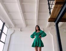 Сукня в горошок на ґудзиках з воланами Сукня в горошок на ґудзиках з воланами | PUSHKA SHOP