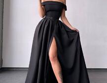 Сукня максі з відкритими плечима Сукня максі з відкритими плечима | PUSHKA SHOP