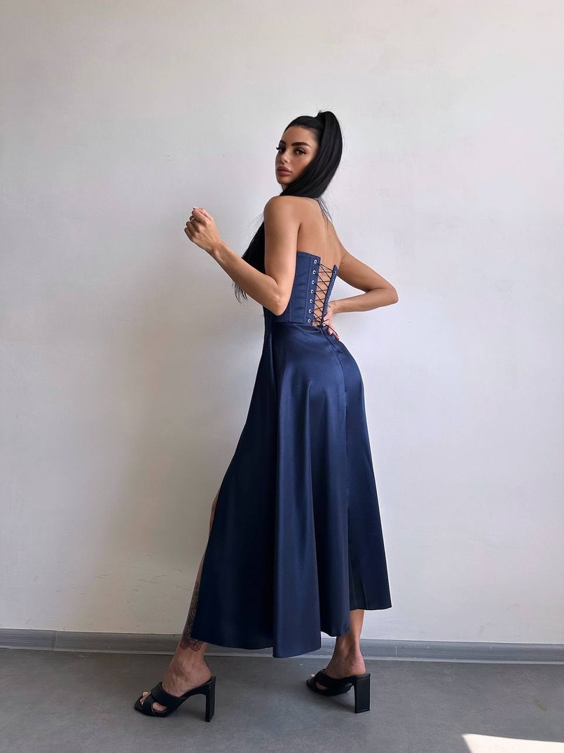 Корсетна сукня міді Корсетна сукня міді | PUSHKA SHOP