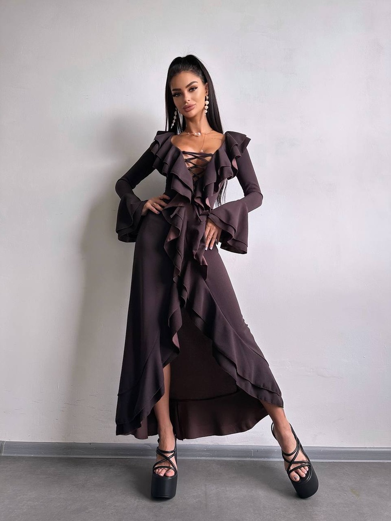 Сукня з воланами Сукня з воланами | PUSHKA SHOP