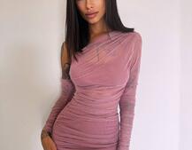 Міні сукня з драпіруванням Міні сукня з драпіруванням | PUSHKA SHOP