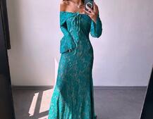 Мереживна сукня максі   Мереживна сукня максі   | PUSHKA SHOP