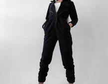 Приталенный комбинезон на молнии Приталенный комбинезон на молнии | PUSHKA SHOP