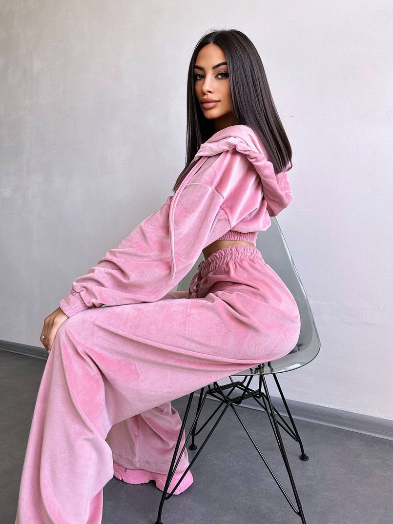 Велюровий комплект трійка  | PUSHKA SHOP