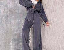 Велюровий комбінезон  | PUSHKA SHOP