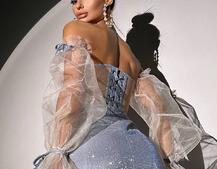 Сяючий комплект: корсет + спідниця  | PUSHKA SHOP