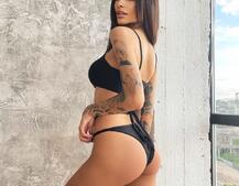 Купальник с завязками на талии с чашечками  | PUSHKA SHOP