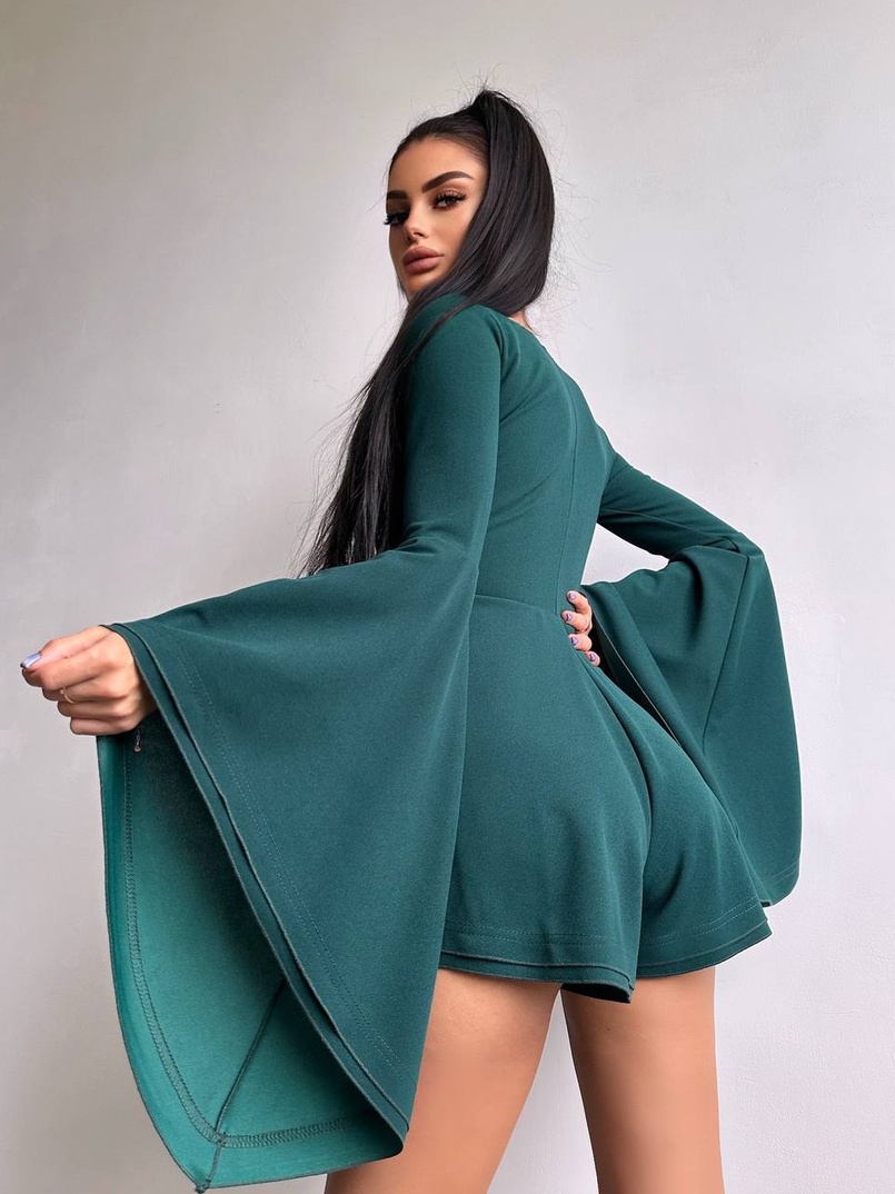 Ромпер з розкльошеними рукавами Ромпер з розкльошеними рукавами | PUSHKA SHOP