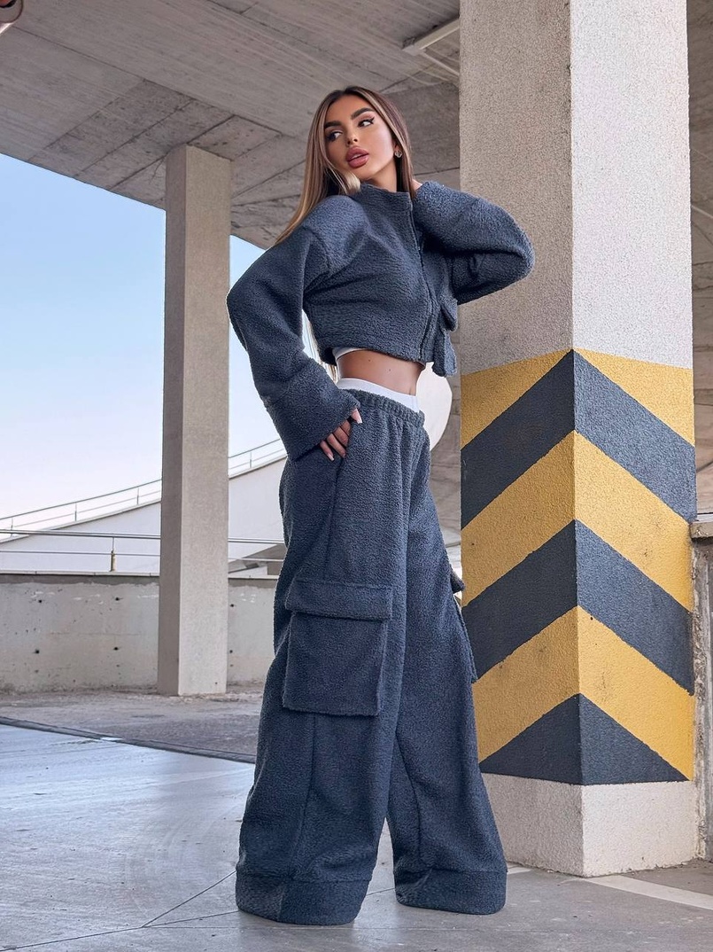 Теплий та мʼякий комплект Тедді на флісі Дуже приємний до тіла | PUSHKA SHOP