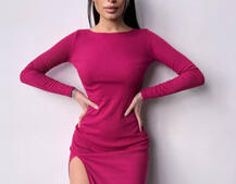 Плаття міді зі шнурівкою | PUSHKA SHOP