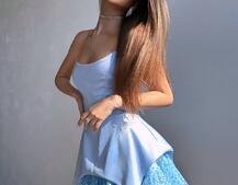 Атласна корсетна сукня  Атласна корсетна сукня  | PUSHKA SHOP