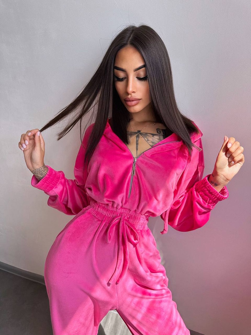 Велюровий комбінезон   | PUSHKA SHOP