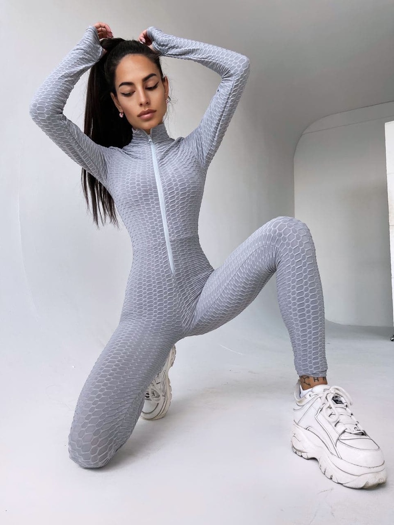 Облегающий спортивный комбинезон   | PUSHKA SHOP