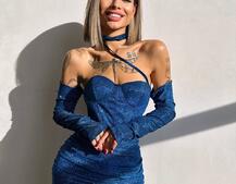 Сяюча корсетна сукня бюстьє Сяюча корсетна сукня бюстьє | PUSHKA SHOP