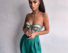 Костюм:  піджак на підкладці, штани+ корсет | PUSHKA SHOP