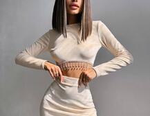 Оксамитовий комплект, декорований бахромою зі страз | PUSHKA SHOP