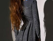 Блискуча корсетна сукня з пишною спідницею | PUSHKA SHOP