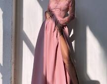 Сукня максі з мереживом Сукня максі з мереживом | PUSHKA SHOP