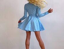 Корсетна сукня з пишною спідницею в квітковий Принт  Корсетна сукня з пишною спідницею в квітковий Принт  | PUSHKA SHOP