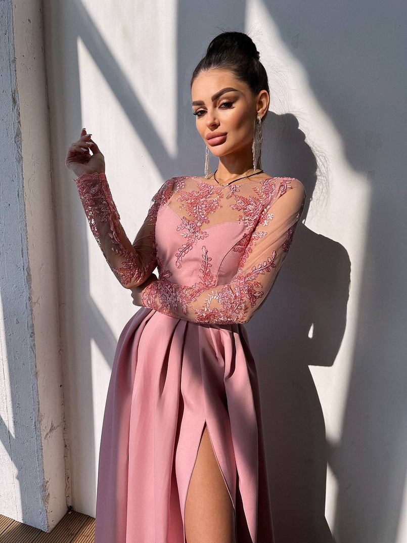 Сукня максі з мереживом Сукня максі з мереживом | PUSHKA SHOP