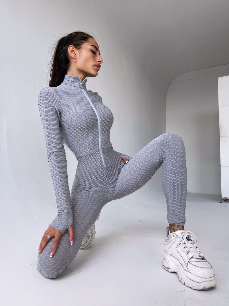 Облегающий спортивный комбинезон   | PUSHKA SHOP