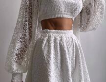 Мереживний комплект трійка  | PUSHKA SHOP