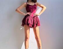 Атласний ромпер бюстьє  | PUSHKA SHOP