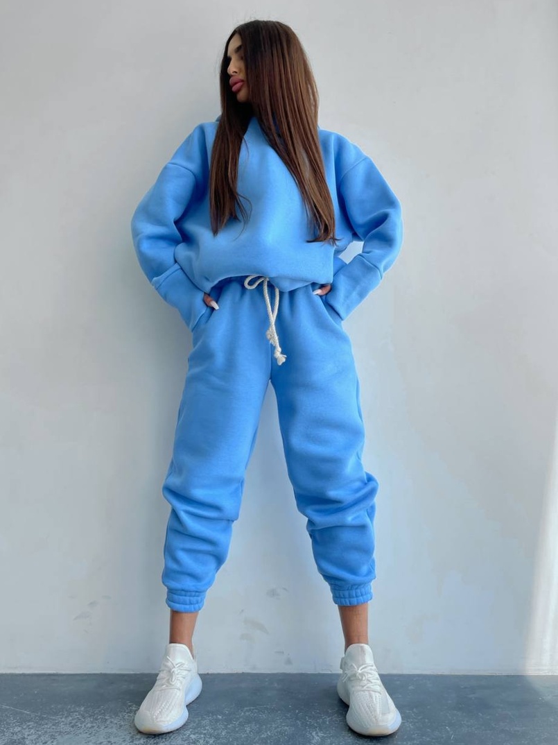Тёплый комплект: худи + спортивные штаны  | PUSHKA SHOP