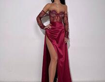 Комплект: мереживний корсет  +  спідниця максі   | PUSHKA SHOP