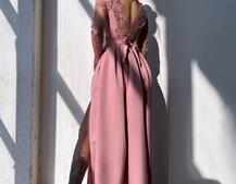 Сукня максі з мереживом Сукня максі з мереживом | PUSHKA SHOP