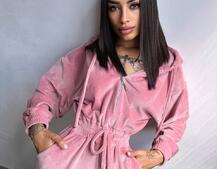 Велюровий комбінезон   | PUSHKA SHOP