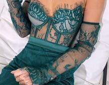 Мереживний комплект: корсет + спідниця   | PUSHKA SHOP