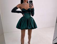 Комплект: мереживний корсет бюстьє + корсетна спідниця | PUSHKA SHOP